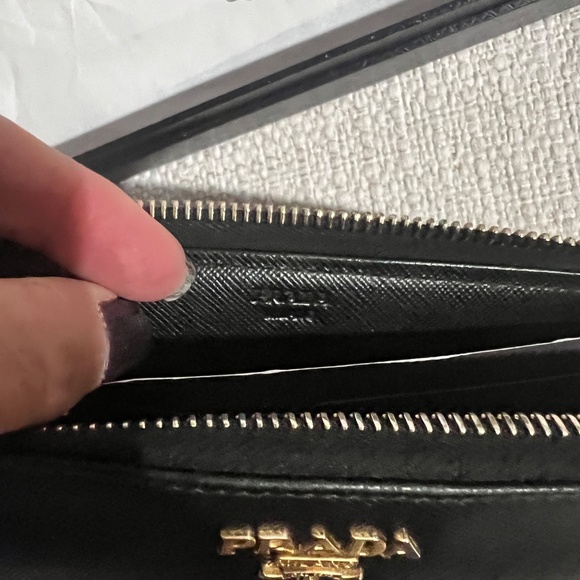 Prada Continental Zip Wallet - Picture 4 of 8